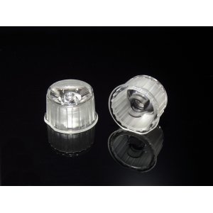 画像: パワーLED専用 集光レンズ［20mm-透明-15度-透明ケース］