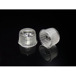 画像: パワーLED専用 集光レンズ［20mm-透明-30度-透明ケース］